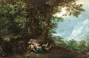Denys Van Alsloot Extensive Wooded Landscape with Cephalus and Procris oil painting artist